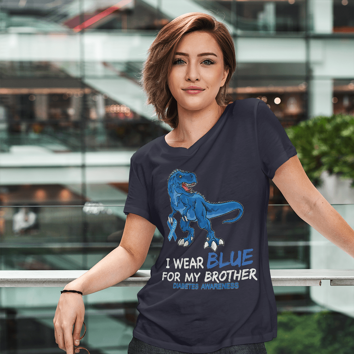 I Wear Blue For My Brother