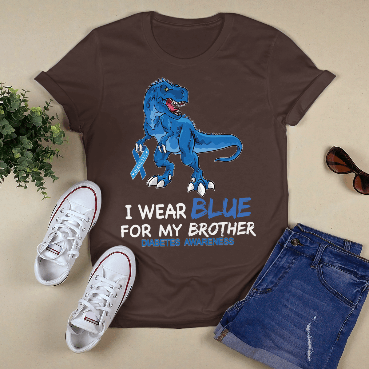I Wear Blue For My Brother