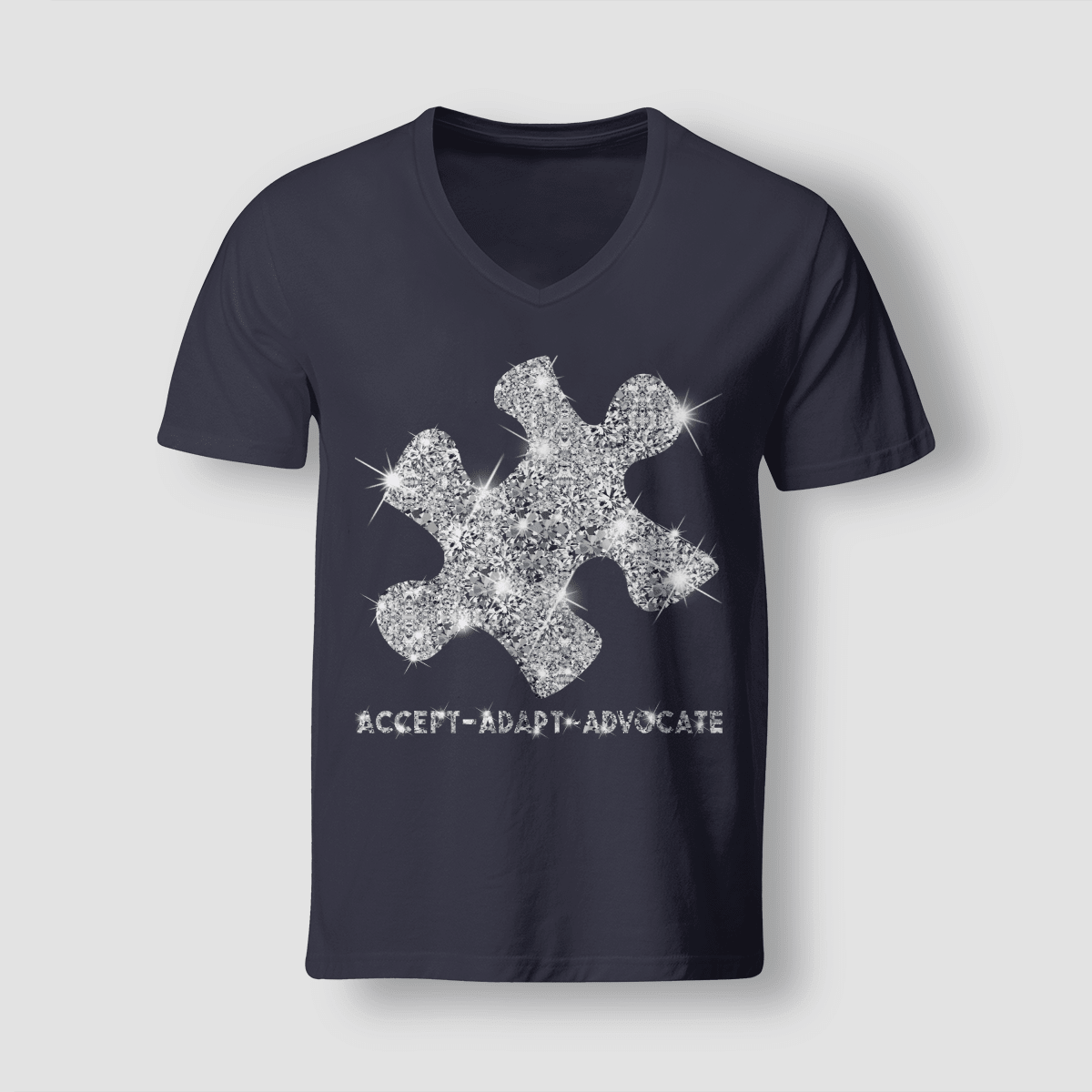 Act - Adapt - Advocate The Autism T-Shirt, Gift for People with Depression,