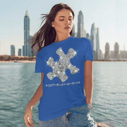 Act - Adapt - Advocate The Autism T-Shirt, Gift for People with Depression,