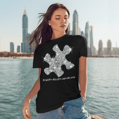 Act - Adapt - Advocate The Autism T-Shirt, Gift for People with Depression,