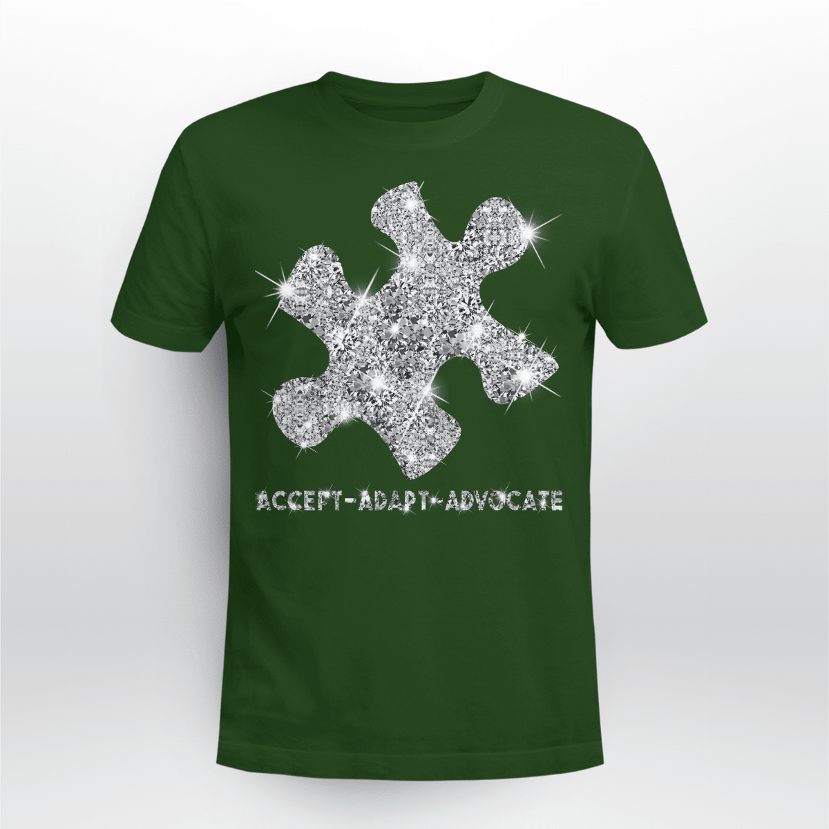 Act - Adapt - Advocate The Autism T-Shirt, Gift for People with Depression,