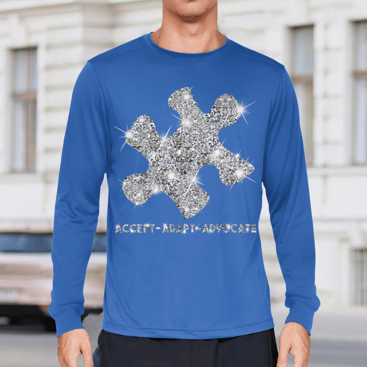 Act - Adapt - Advocate The Autism T-Shirt, Gift for People with Depression,