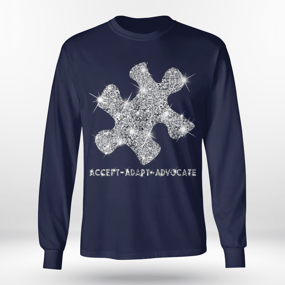 Act - Adapt - Advocate The Autism T-Shirt, Gift for People with Depression,