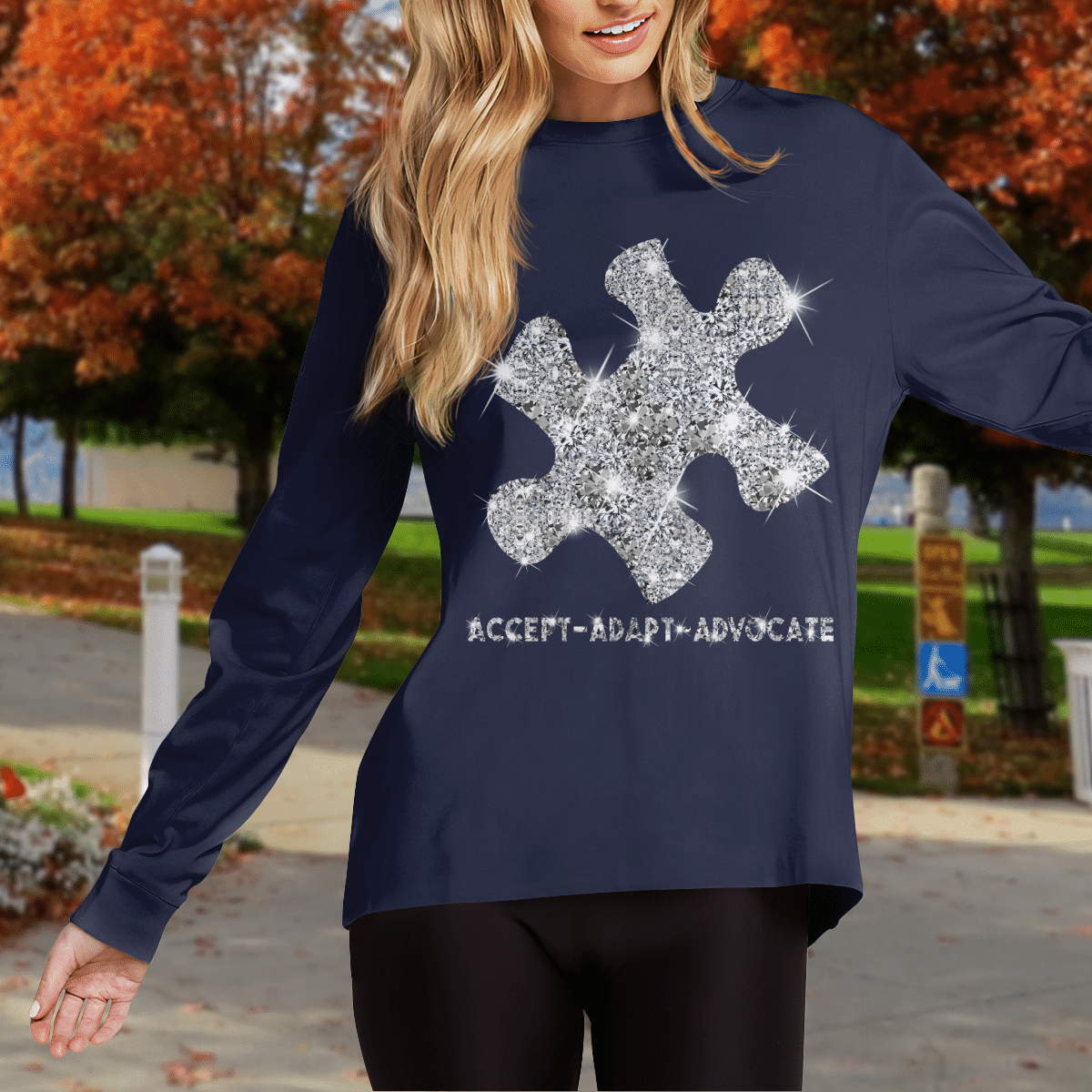 Act - Adapt - Advocate The Autism T-Shirt, Gift for People with Depression,