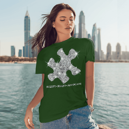 Act - Adapt - Advocate The Autism T-Shirt, Gift for People with Depression,