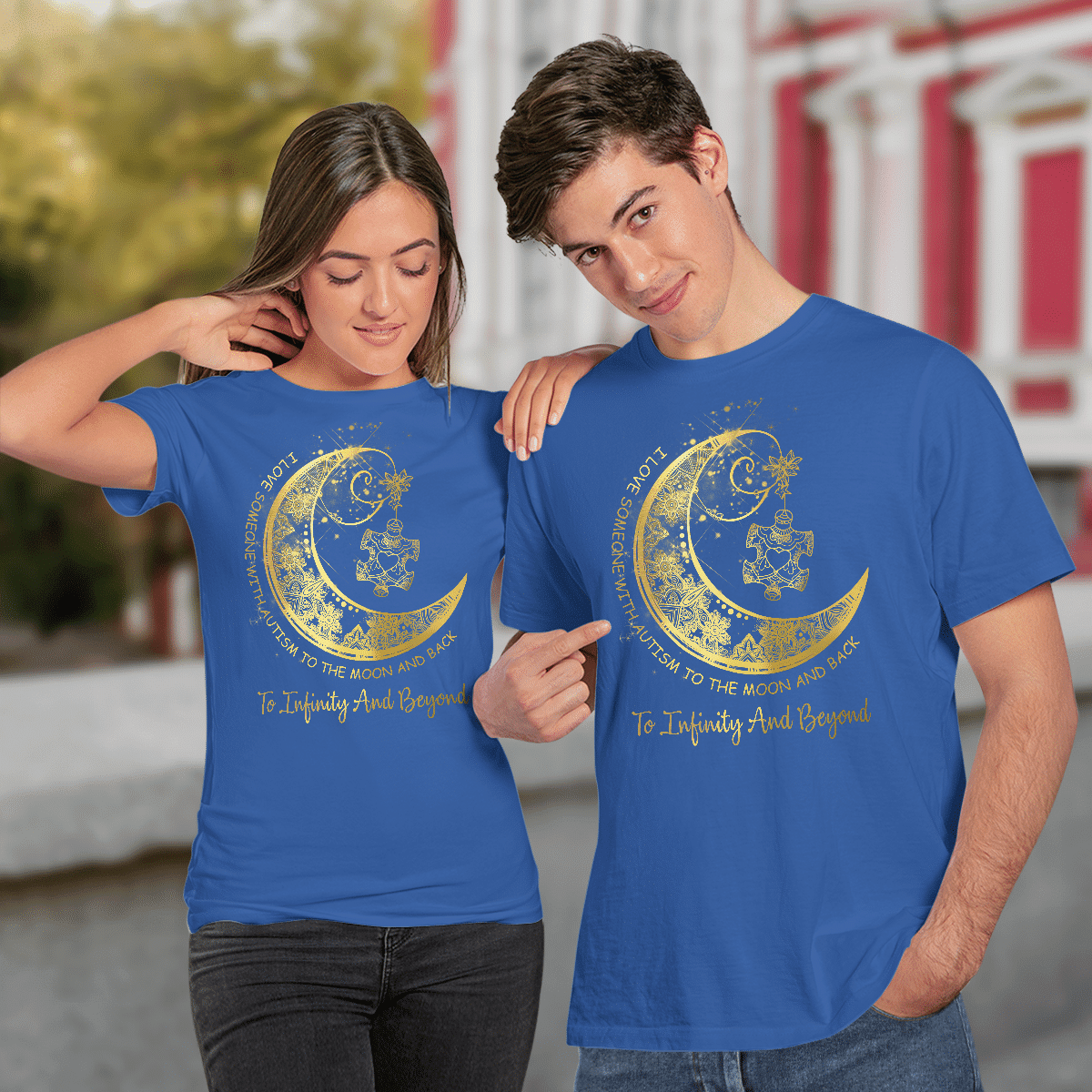 To Infinity And Beyond The Autism T-Shirt, Gift for People with Depression,