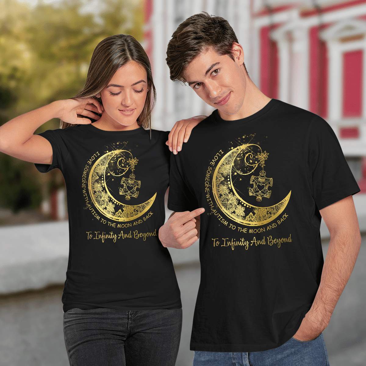 To Infinity And Beyond The Autism T-Shirt, Gift for People with Depression,