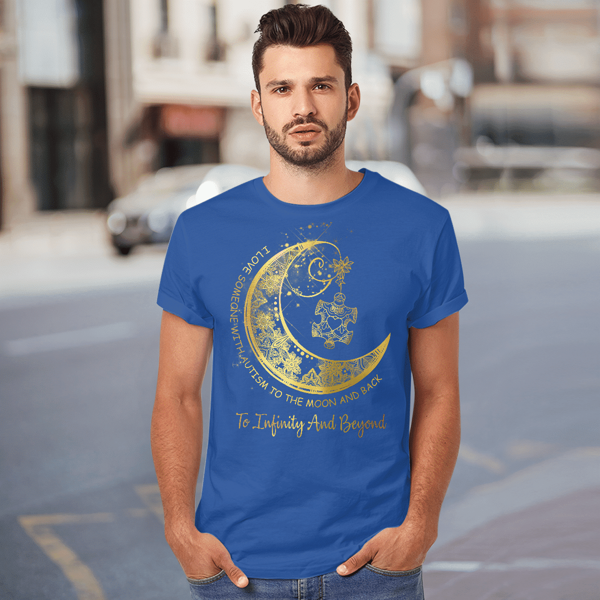 To Infinity And Beyond The Autism T-Shirt, Gift for People with Depression,