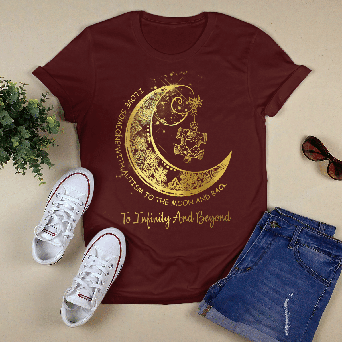 To Infinity And Beyond The Autism T-Shirt, Gift for People with Depression,