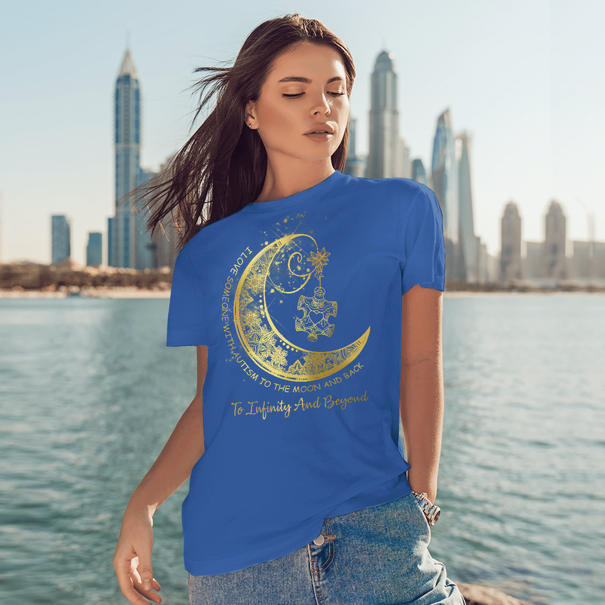 To Infinity And Beyond The Autism T-Shirt, Gift for People with Depression,