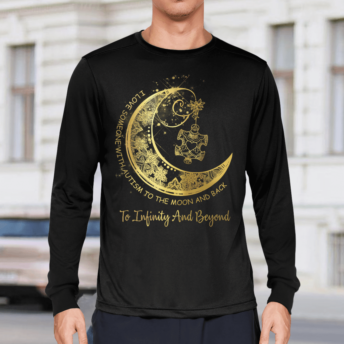 To Infinity And Beyond The Autism T-Shirt, Gift for People with Depression,