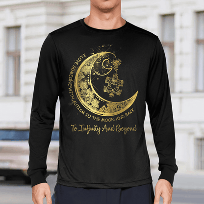 To Infinity And Beyond The Autism T-Shirt, Gift for People with Depression,