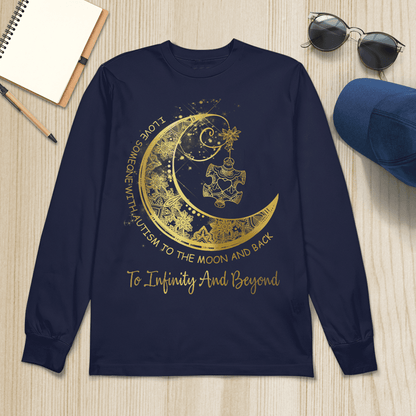 To Infinity And Beyond The Autism T-Shirt, Gift for People with Depression,