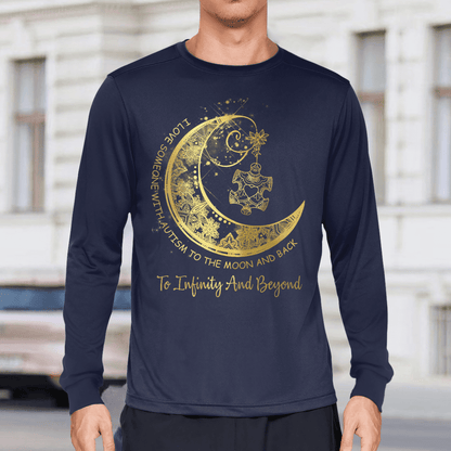 To Infinity And Beyond The Autism T-Shirt, Gift for People with Depression,