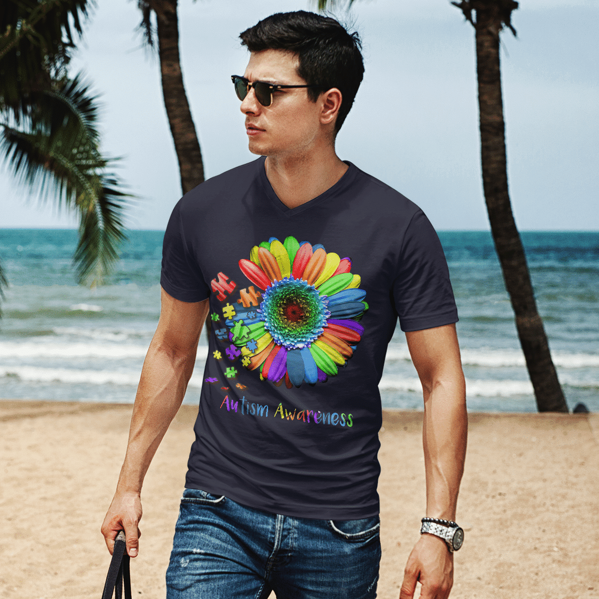 Autism Awareness The Autism T-Shirt, Gift for People with Depression,