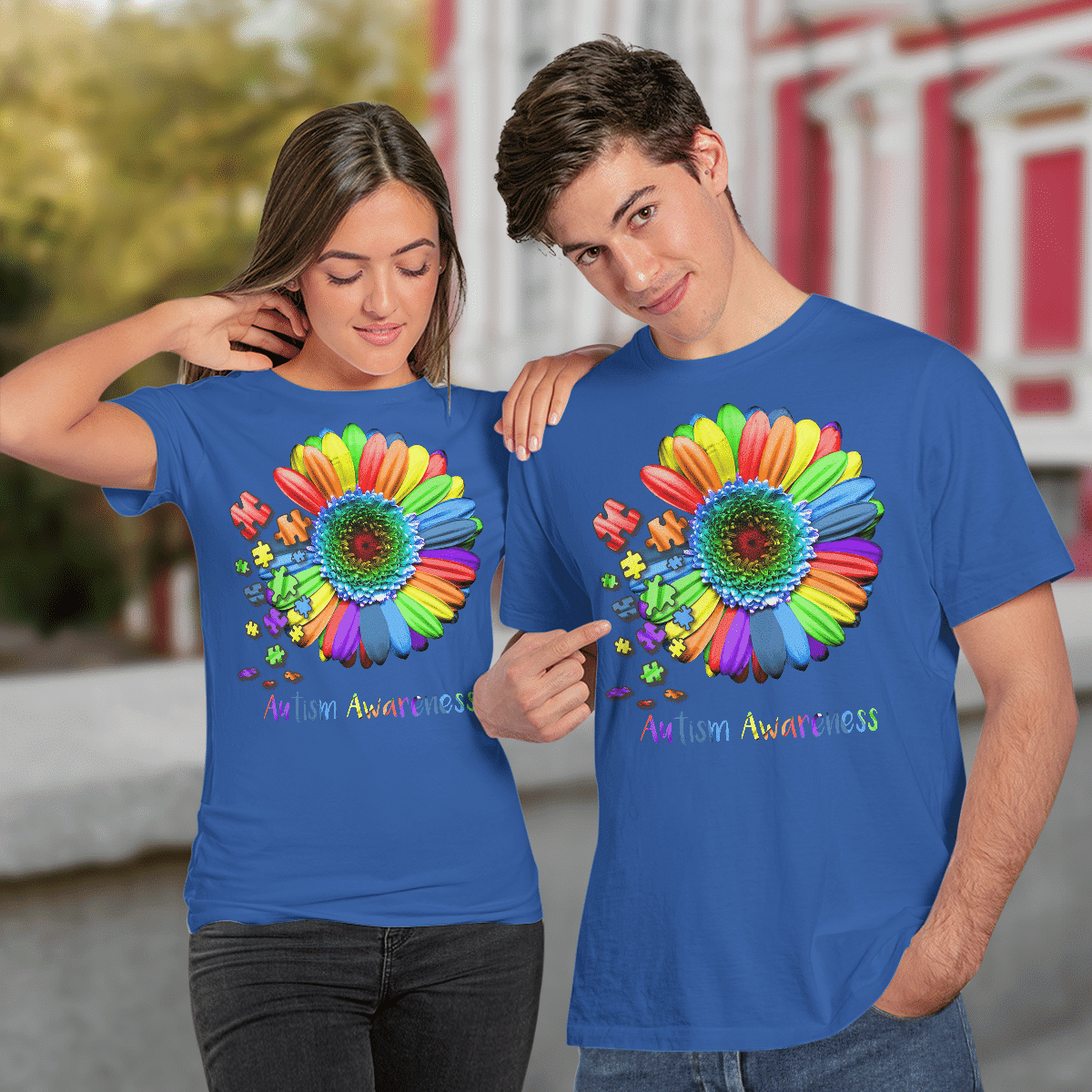 Autism Awareness The Autism T-Shirt, Gift for People with Depression,