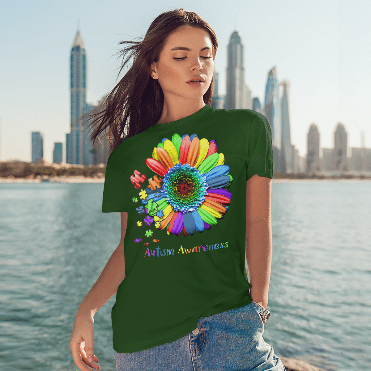 Autism Awareness The Autism T-Shirt, Gift for People with Depression,
