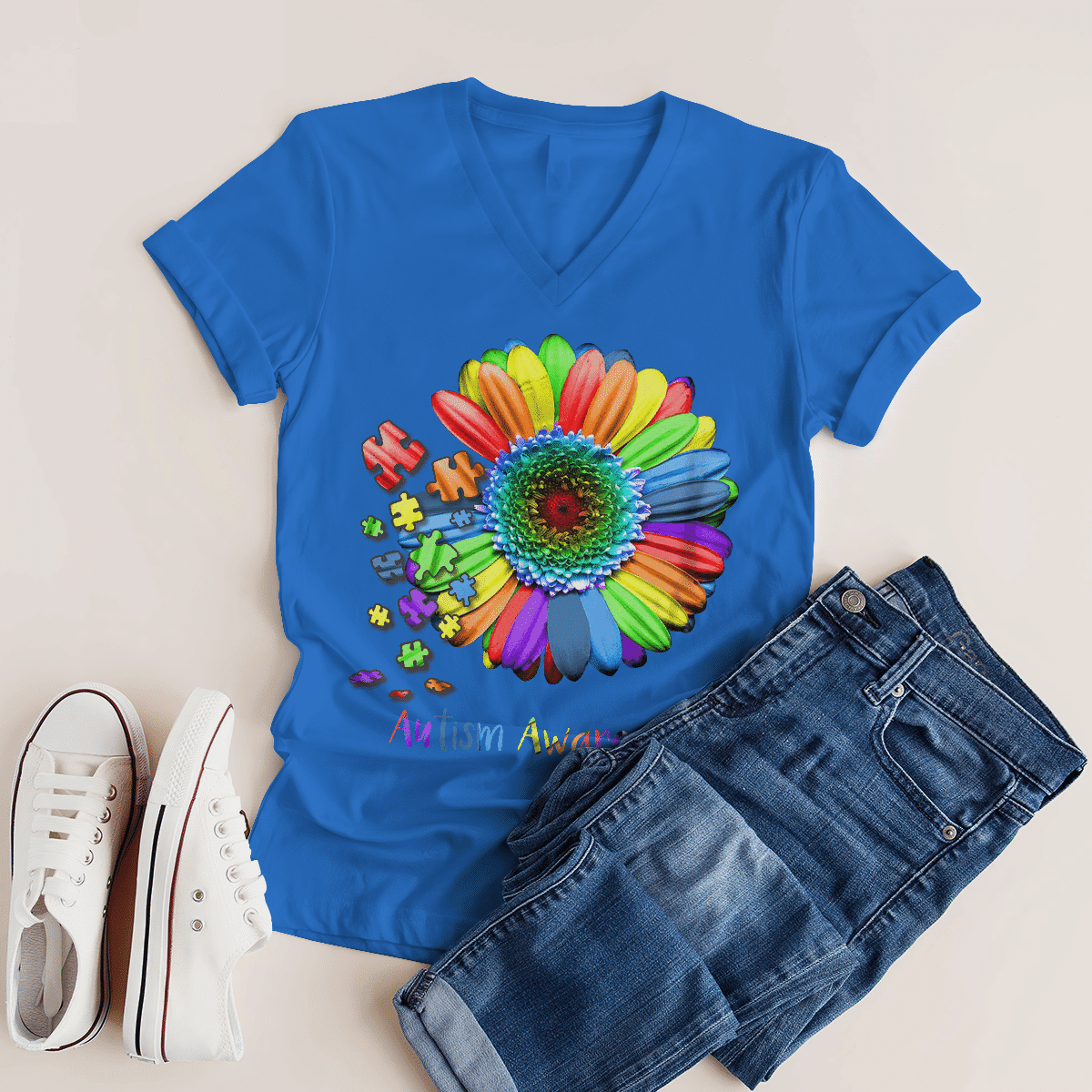 Autism Awareness The Autism T-Shirt, Gift for People with Depression,