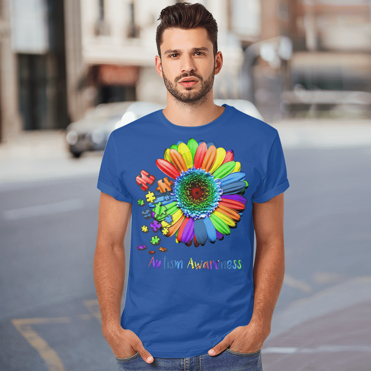Autism Awareness The Autism T-Shirt, Gift for People with Depression,