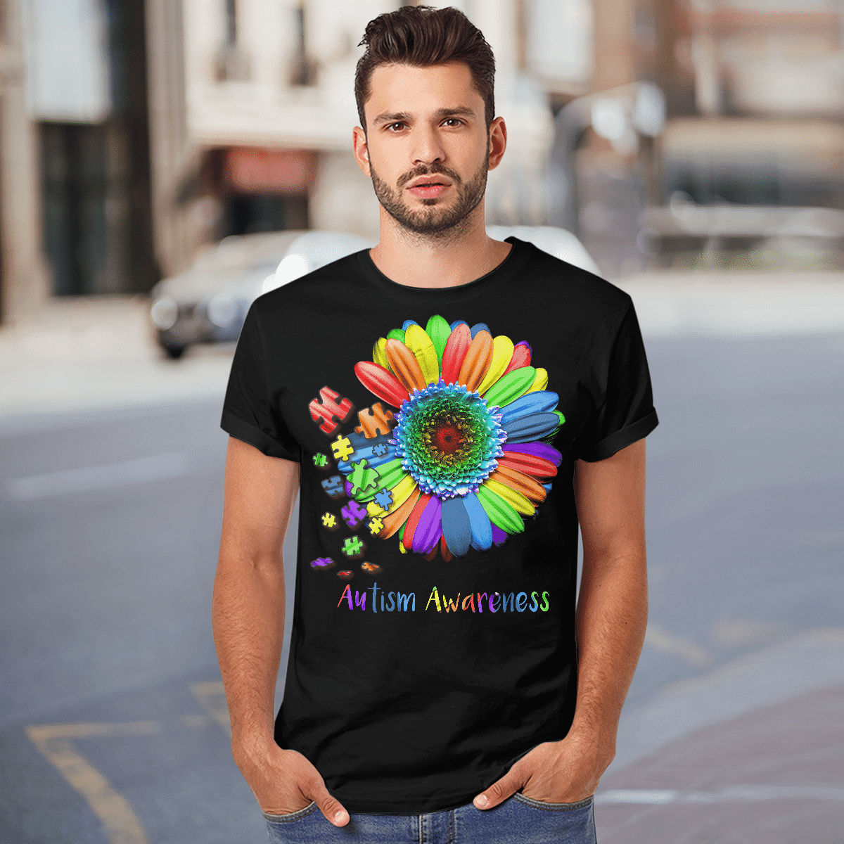 Autism Awareness The Autism T-Shirt, Gift for People with Depression,