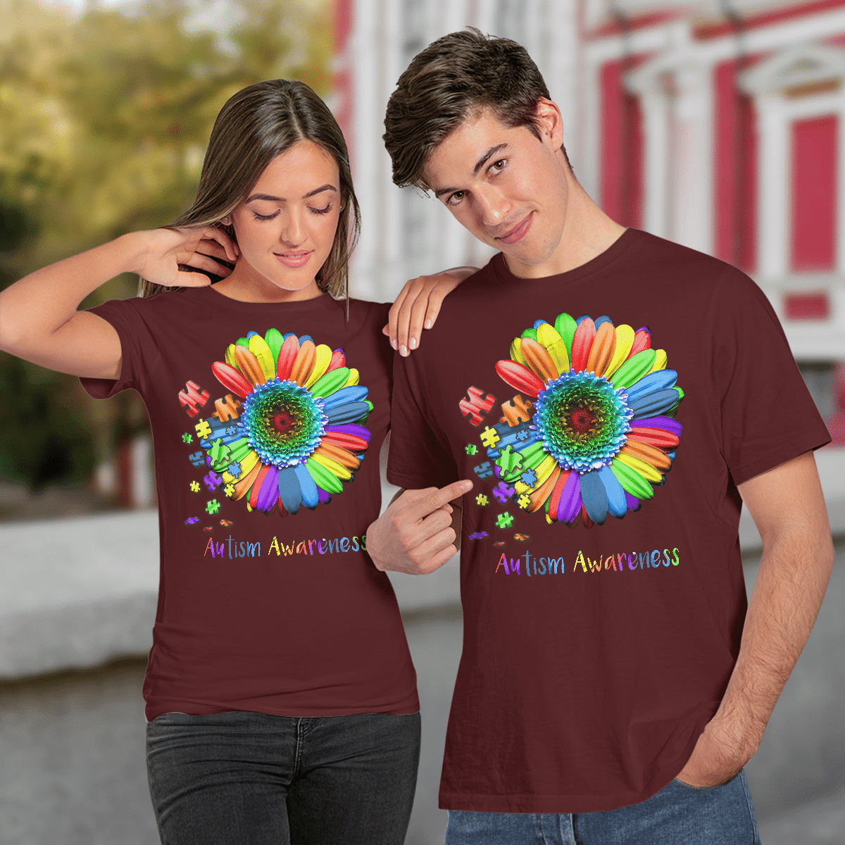Autism Awareness The Autism T-Shirt, Gift for People with Depression,