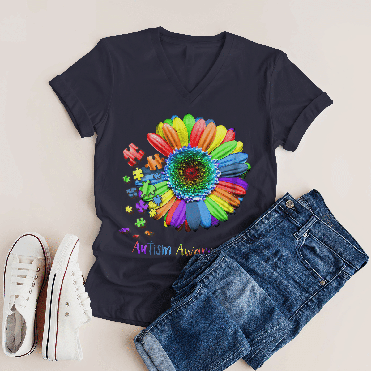 Autism Awareness The Autism T-Shirt, Gift for People with Depression,