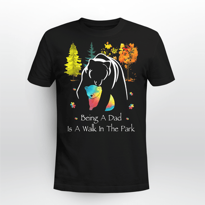 Autism dad The Autism T-Shirt, Gift for People with Depression,