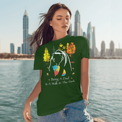 Autism dad The Autism T-Shirt, Gift for People with Depression,