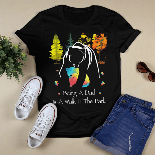 Autism dad The Autism T-Shirt, Gift for People with Depression,