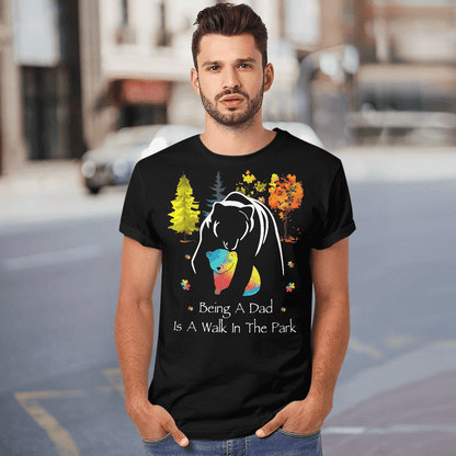 Autism dad The Autism T-Shirt, Gift for People with Depression,