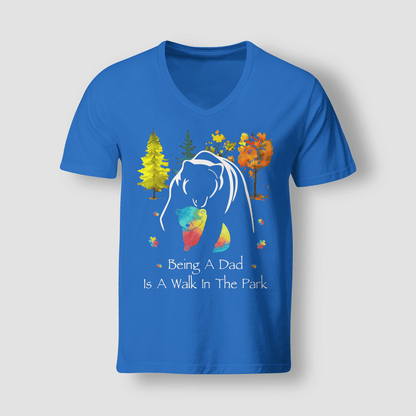 Autism dad The Autism T-Shirt, Gift for People with Depression,