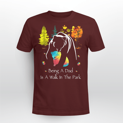 Autism dad The Autism T-Shirt, Gift for People with Depression,