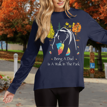 Autism dad The Autism T-Shirt, Gift for People with Depression,