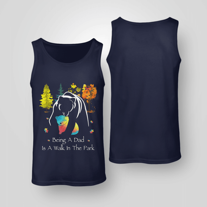 Autism dad The Autism T-Shirt, Gift for People with Depression,