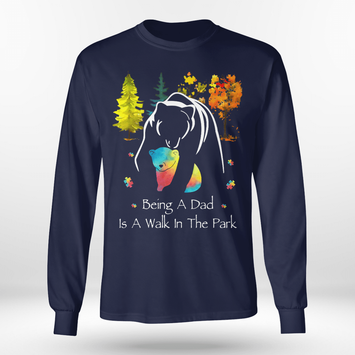 Autism dad The Autism T-Shirt, Gift for People with Depression,