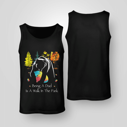 Autism dad The Autism T-Shirt, Gift for People with Depression,