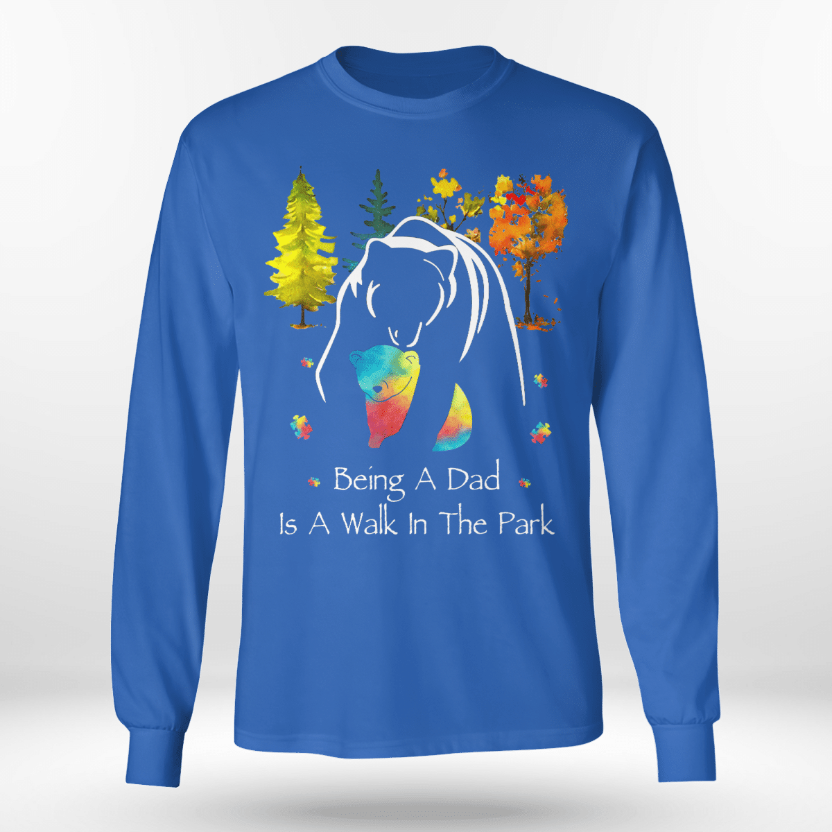 Autism dad The Autism T-Shirt, Gift for People with Depression,