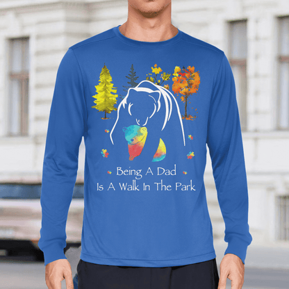 Autism dad The Autism T-Shirt, Gift for People with Depression,