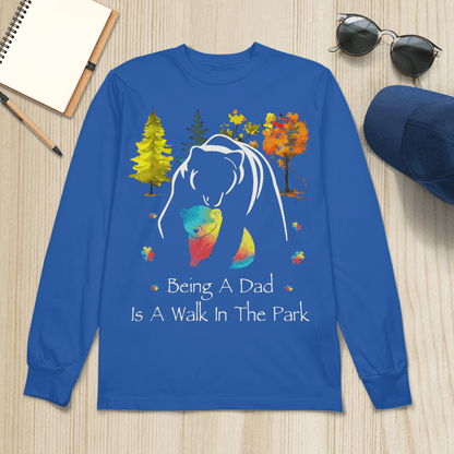 Autism dad The Autism T-Shirt, Gift for People with Depression,