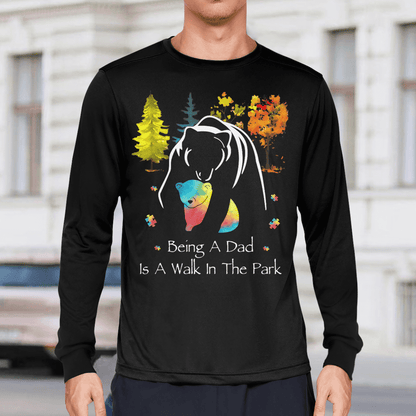 Autism dad The Autism T-Shirt, Gift for People with Depression,