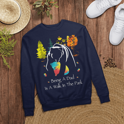 Autism dad The Autism T-Shirt, Gift for People with Depression,