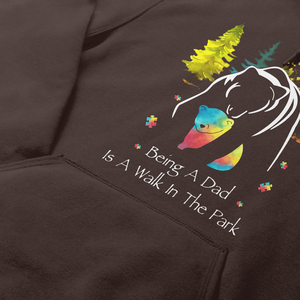 Autism dad The Autism T-Shirt, Gift for People with Depression,