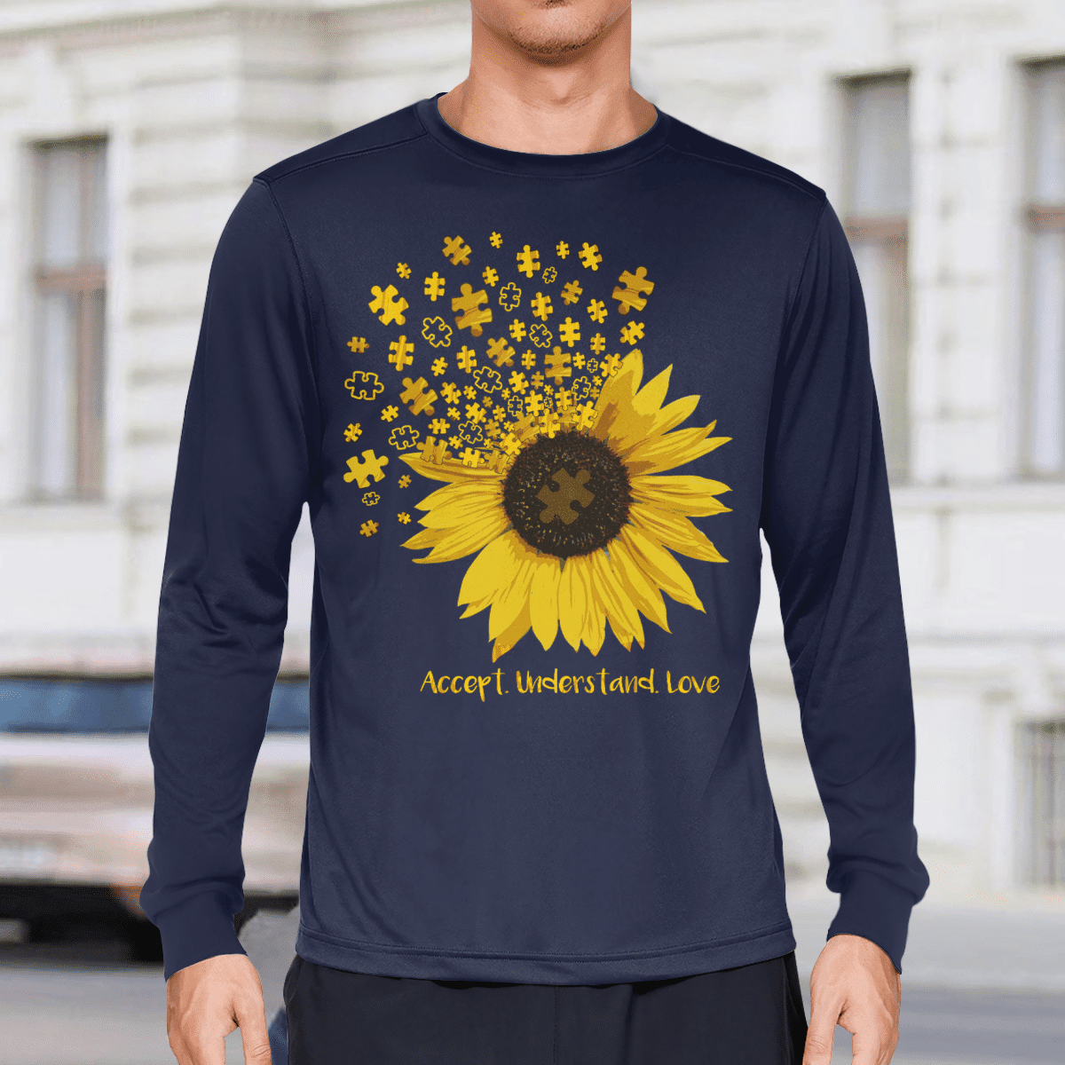 Act - Understand - Love The Autism T-Shirt, Gift for People with Depression,