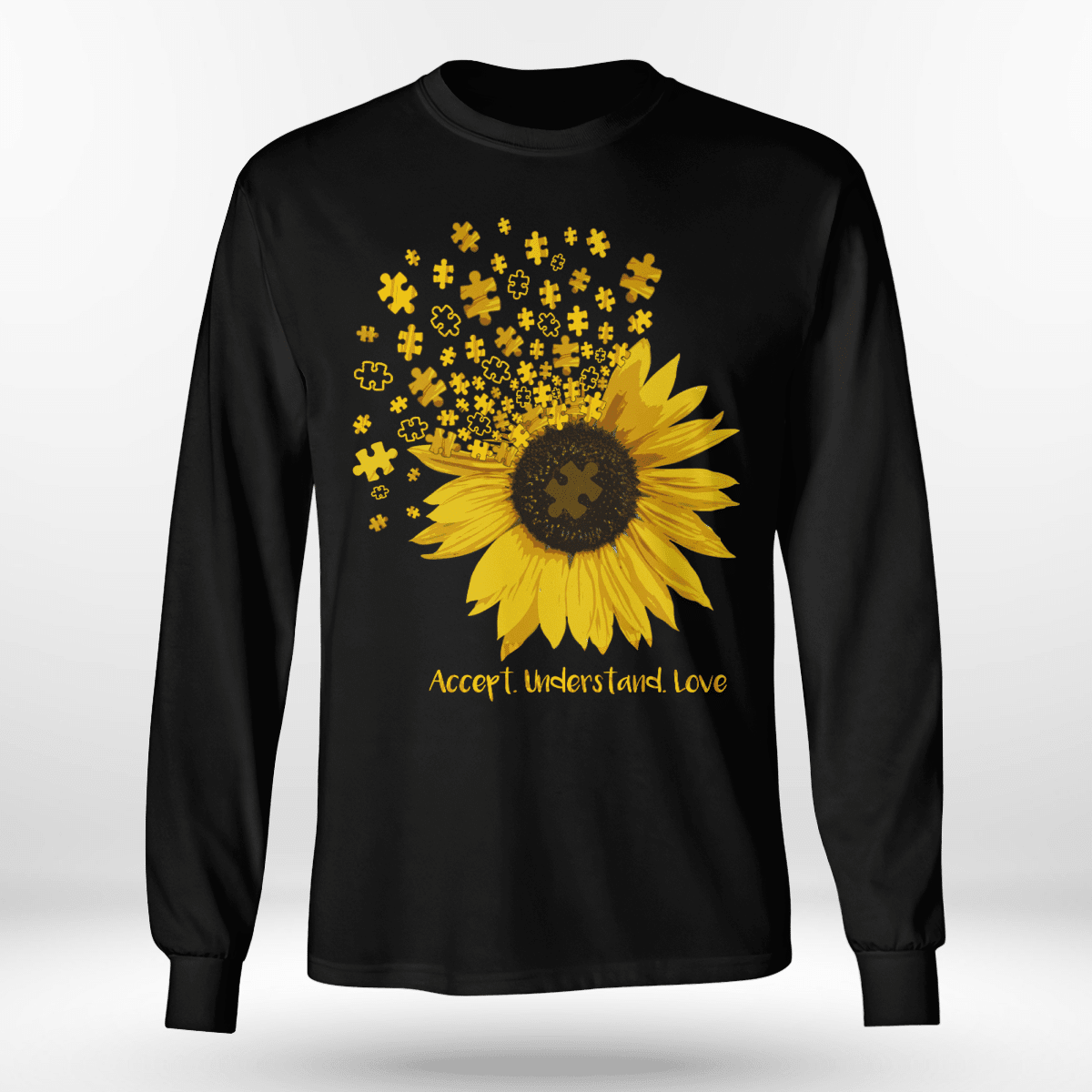Act - Understand - Love The Autism T-Shirt, Gift for People with Depression,