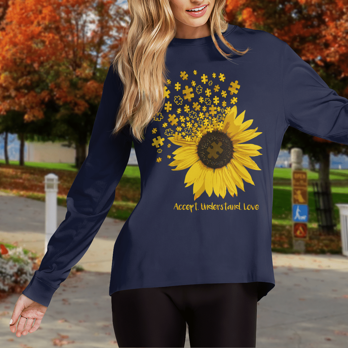 Act - Understand - Love The Autism T-Shirt, Gift for People with Depression,