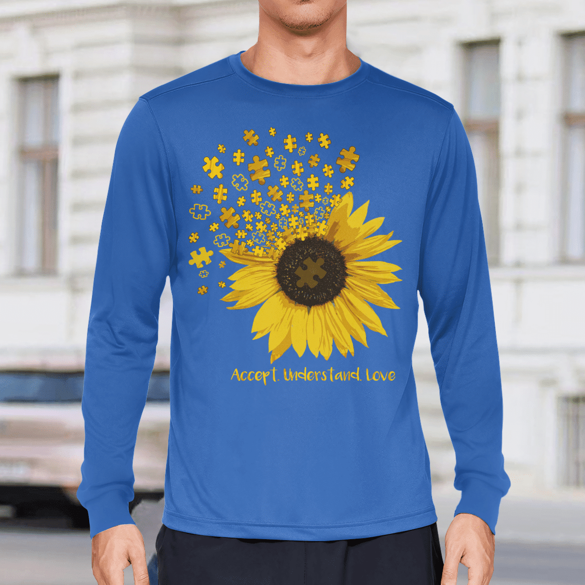 Act - Understand - Love The Autism T-Shirt, Gift for People with Depression,