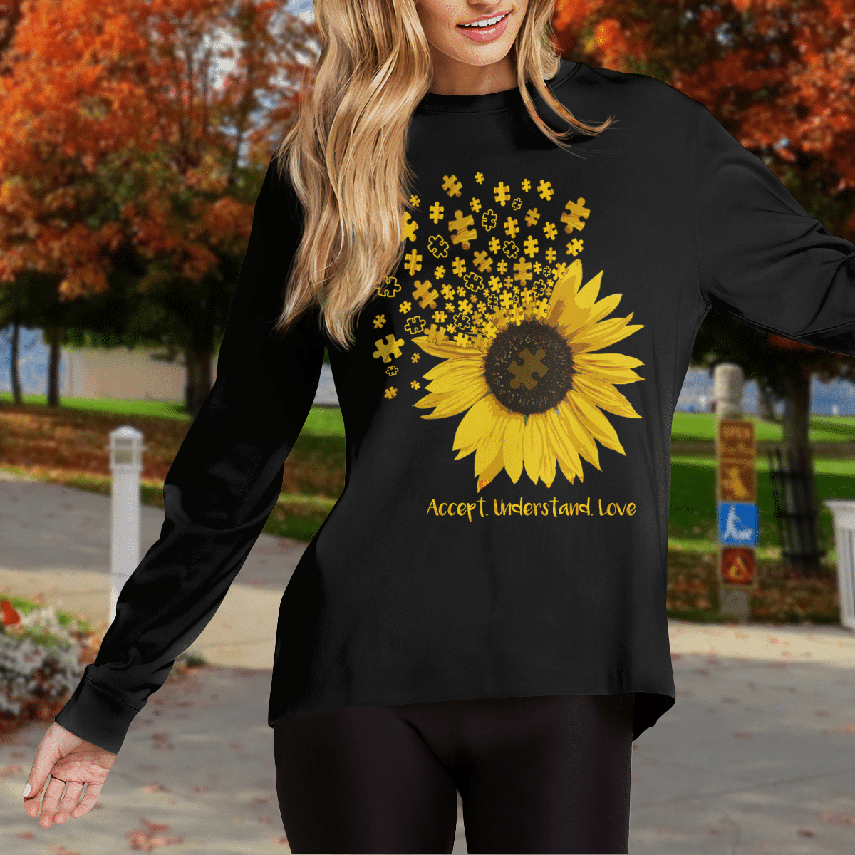 Act - Understand - Love The Autism T-Shirt, Gift for People with Depression,