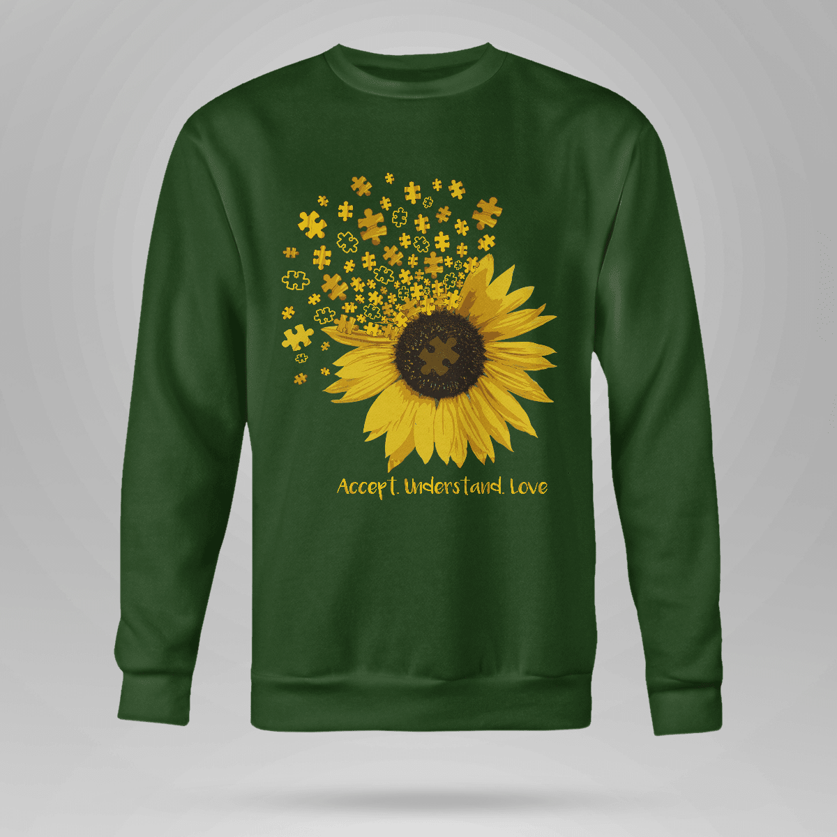 Act - Understand - Love The Autism T-Shirt, Gift for People with Depression,