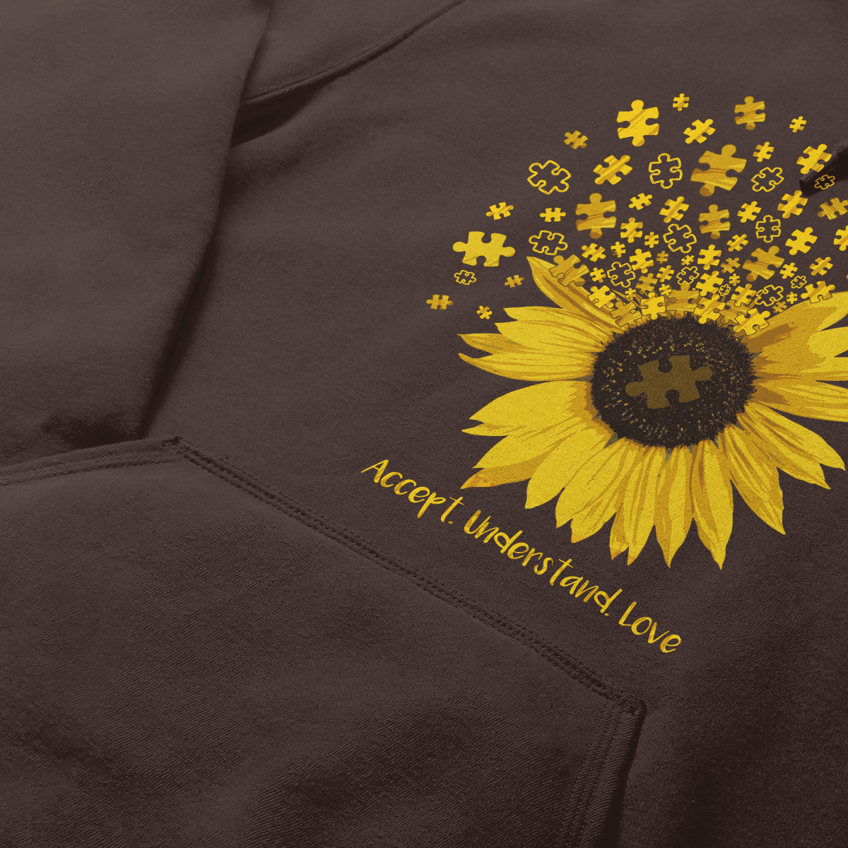 Act - Understand - Love The Autism T-Shirt, Gift for People with Depression,